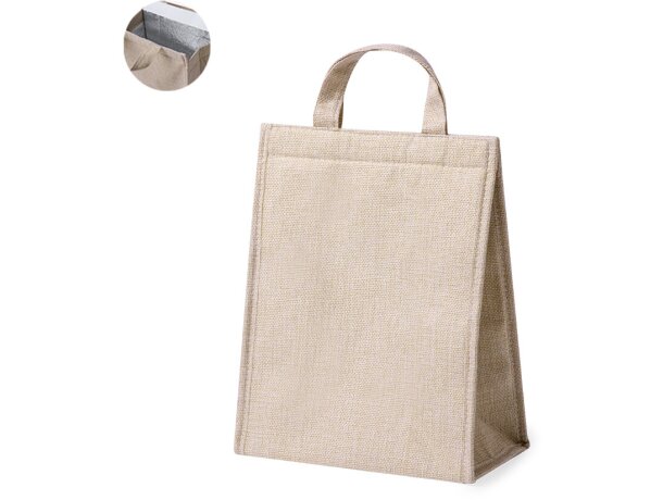 Bolsa térmica publicitaria poliéster Saimons detalle 1