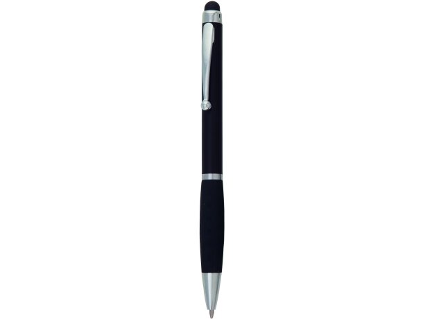 Bolígrafo personalizado puntero táctil Sagur negro