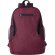 Mochilas infantiles en poliéster con bolsillo frontal rPET Sergli Rojo