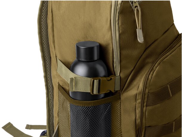 Mochila Salced táctica de poliéster con espalda acolchada detalle 5