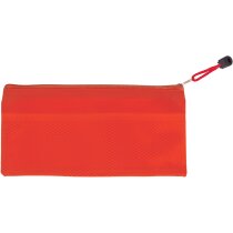 Estuche de plástico de colores personalizado rojo