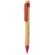 Bolis ecológicos clip xl cuerpo de bambú en variados colores tinta azul Rojo
