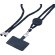 Lanyard soporte smartphone Zaret con mosquetón giratorio detalle 4