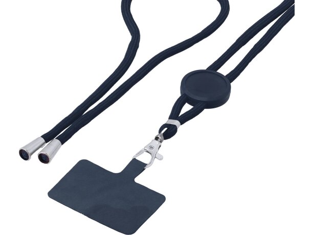 Lanyard soporte smartphone Zaret con mosquetón giratorio detalle 4