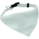 Collar para mascotas con bandana personalizado blanco