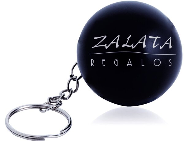 Llavero antiestrés bola personalizado Llavero antiestrés bola personalizado