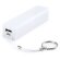 powerbank en varios colores de 2000mah personalizado blanco