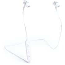 Auriculares de aluminio personalizado blanco Auriculares de aluminio personalizado blanco