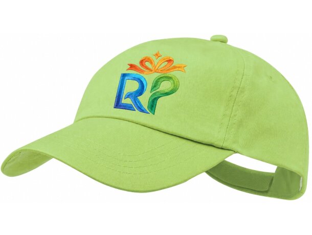 Gorra publicitaria 100% algodón de 5 paneles Sport detalle 2