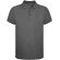 Polos deportivos personalizados de colores unisex poliéster 160 g/m2 Ratlam Gris