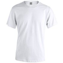 Camiseta Mc150 blanca para adulto "keya" 150 gr personalizado