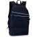 Mochila con portazapatos negra grabada