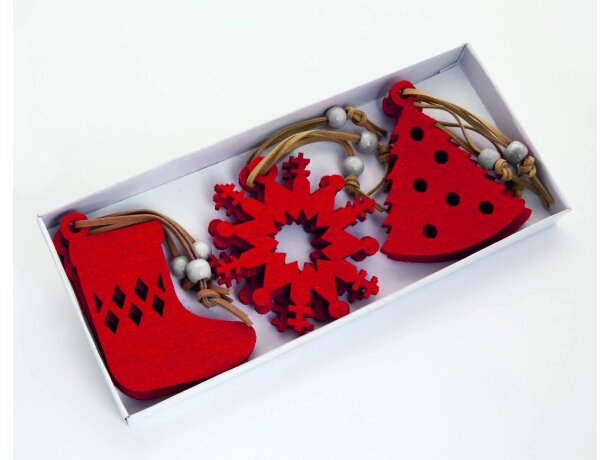 Set de adornos navideños personalizado Set de adornos navideños personalizado