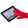 Guantes para adultos con dedos táctiles Rojo