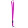 Lanyard Duble de poliéster de colores personalizado fucsia
