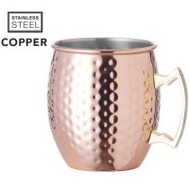 Taza Indya acero cobre galvanizado brillante 500ml