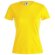 Camiseta Wcs150 Mujer Color keya 150 gr amarillo