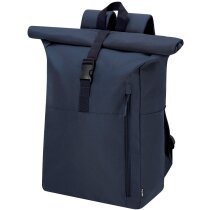 Mochila de viaje personalizada Wendell RPET con compartimento