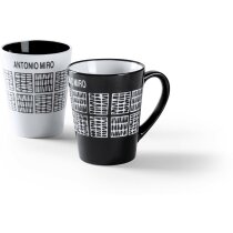 Taza decorada Mildu de Antonio Miró personalizada Taza decorada Mildu de Antonio Miró personalizada