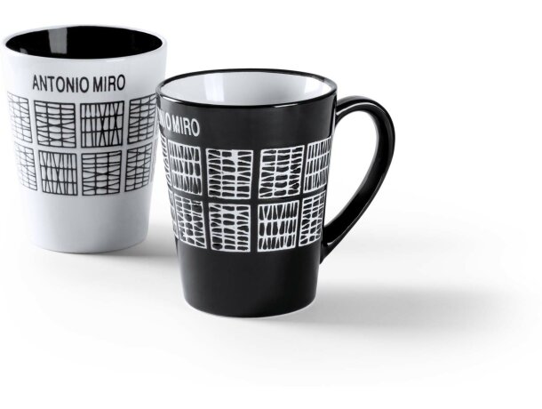 Taza decorada Mildu de Antonio Miró Taza decorada Mildu de Antonio Miró