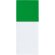 Imán Sylox de nevera estandar con bloc rayado barato verde