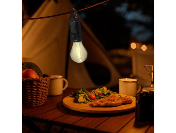 Lámpara Juliett led con carga solar y sensor nocturno automático detalle 3