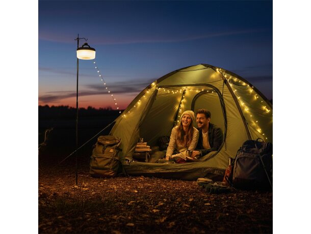 Luces led Lukkas guirnalda recargable 8 metros 79 leds detalle 8