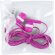 cascos auriculares con conexion jack personalizado fucsia
