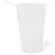 Vaso de plástico con acabado mate tpu 230ml Sabik Transparente