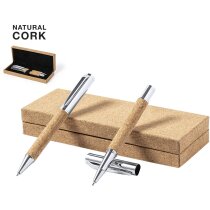 Set escritura Odegor corcho personalizado premium