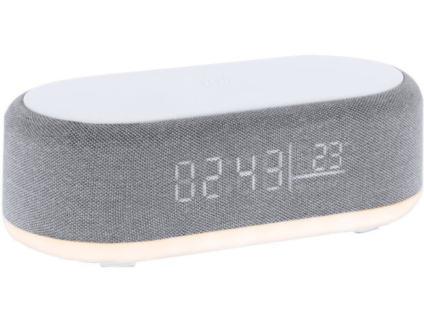 Reloj multifunción Quinn con cargador inalámbrico Qi 15W detalle 3