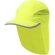 Gorra reflectante Fiola con paneles transpirables Amarillo fluor