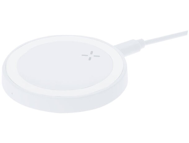 Cargador inalámbrico Vilof 15W con tecnología Qi en RABS detalle 2