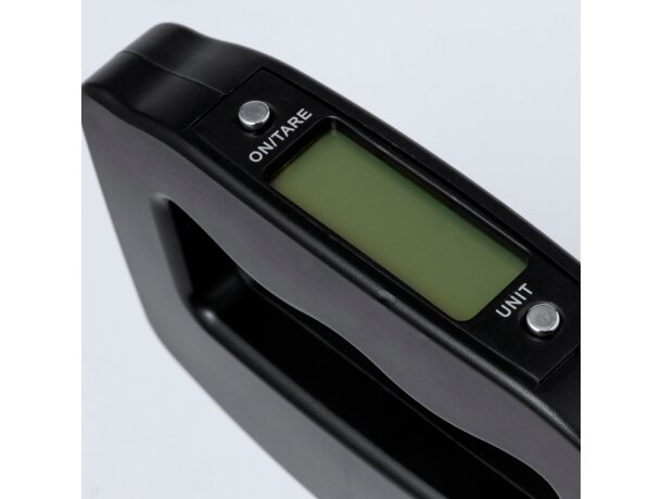 Báscula digital portátil  con gancho metálico Niben detalle 4