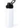 Bidón de acero inoxidable con dosificador y asa para transporte Corvac Blanco