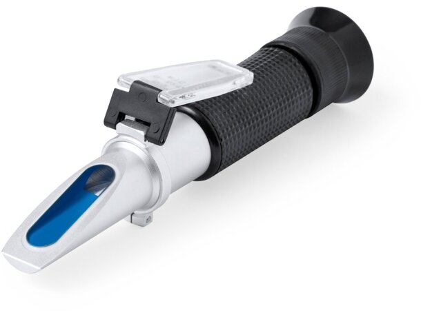 Refractómetro Jekux medidor Brix portátil con estuche detalle 4
