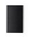 Powerbank 4000 mah de aluminio Fagar Negro