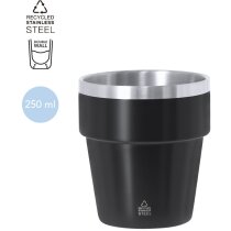 Vaso Mayden de acero inoxidable reciclado