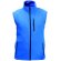 chaleco unisex fabricado en soft shell personalizado azul