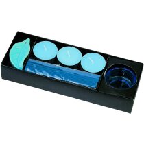 Set de aroma con velas e incienso personalizado Set de aroma con velas e incienso personalizado