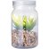 Planta decorativa Kyala cristal borosilicato con led detalle 2