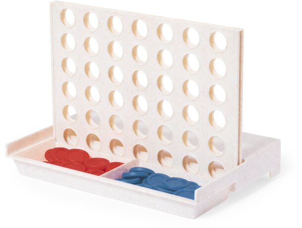 Juego con fichas de colores de plástico reciclado Cissex detalle 2