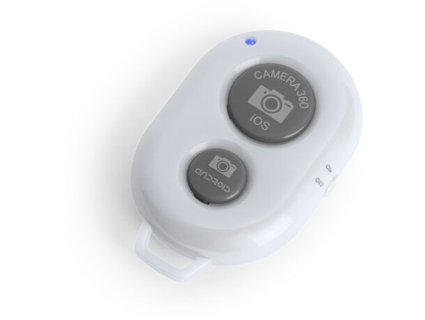Disparador remoto con bluetooth blanco Disparador remoto con bluetooth blanco
