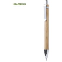 Bolígrafo Yiagan bambú natural accesorios metal