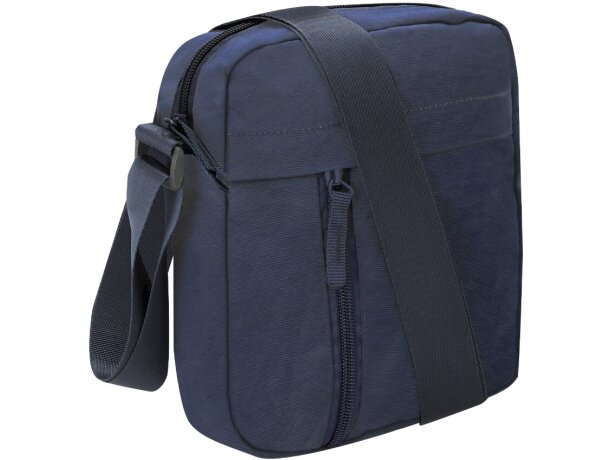 Bandolera Zynax en nylon con múltiples compartimentos detalle 3
