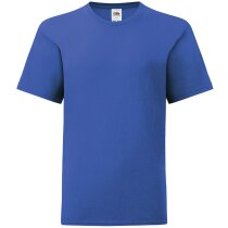 Camisetas niños de algodón peinado 150 g/m2 cuello redondo