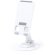 Soporte Marxel aluminio plegable regulable móvil y tablet Blanco