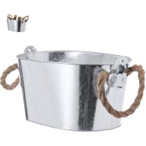 Cubitera Yuzux plateada con abridores fijos