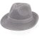sombrero de paja basico personalizado gris