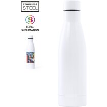 Bidón térmico Crafor acero blanco brillante